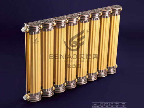 北京铜铝复合散热器制造商TL-90×75罗马柱散热器