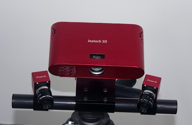 Jeatech JTscan-FS自由式结构光三维扫描仪广州厂家