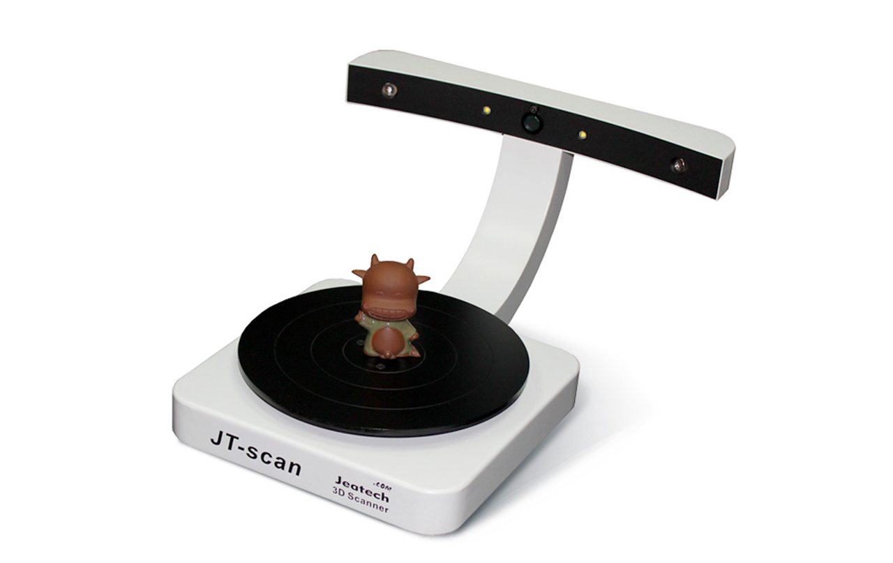 Jeatech　JT-scan桌面激光3D扫描仪 三维扫描仪　3D打印用　快速建模抄数广州厂家