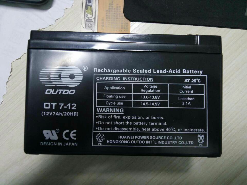奥特多蓄电池OT9-12 20HR 详细参数/报价