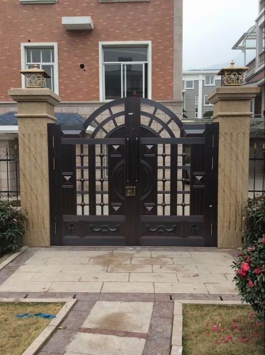 不锈钢铜门直销雕花镂空 花园庭院铜门铜门 可定制