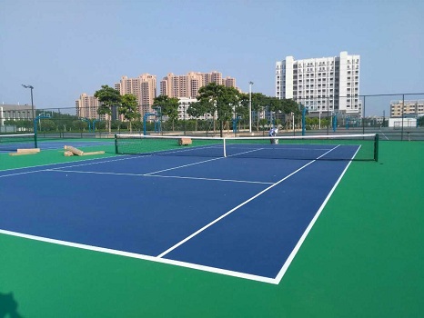 力搏专业提供丙烯酸，硬地型网球场，场地铺设器材