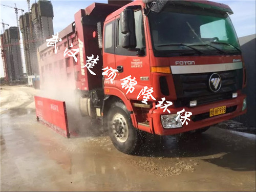 荆州建筑工地自动洗车机，工地自动洗车槽