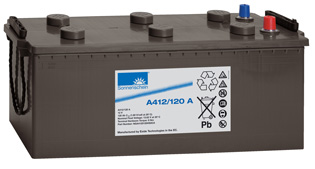 德国阳光蓄电池A412/50A/12V50AH原装进口尺寸报价