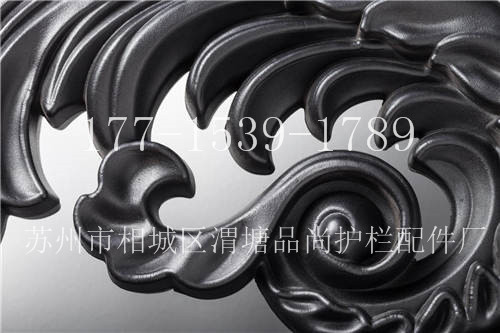 2017年江苏苏州品尚铝艺护栏配件 梅花装饰柱