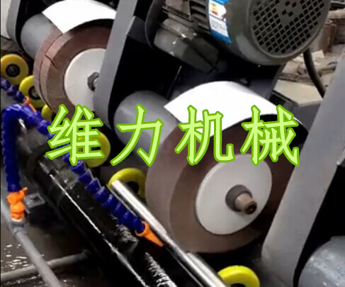 5组水磨圆管抛光机 立式外圆水磨研磨机 单工位水磨外圆抛光机