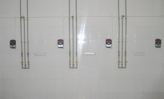 洗澡打卡控时器 洗澡刷卡计时系统 淋浴热水控制机