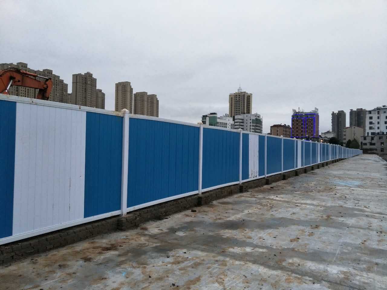 枣庄工地围挡、新型PVC围挡厂、安全施工围挡质量型材
