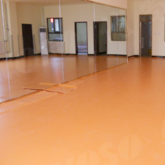 舞蹈室地板胶