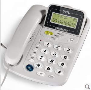 欧菲斯 办公伙伴 TCL来电显示电话机