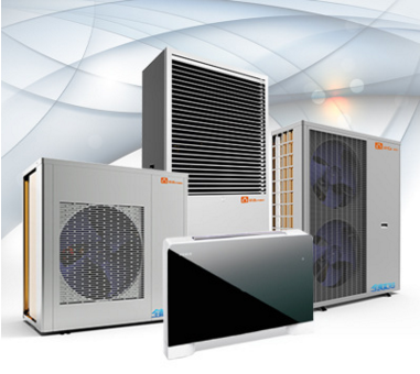 东莞厂家供应 直流变频热泵 空气能地暖空调 房间采暖空调一体