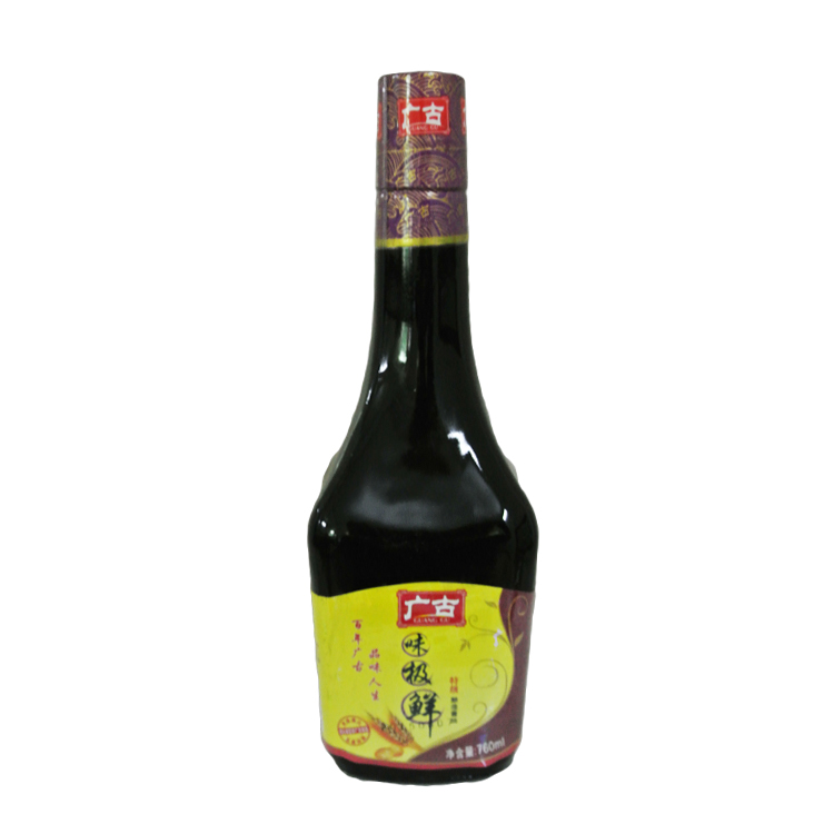 批发纯手工酿造酱油广东广古特级760毫升味较鲜