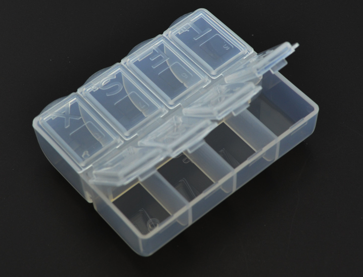 SYC-301 8格收纳盒 药盒 塑胶盒
