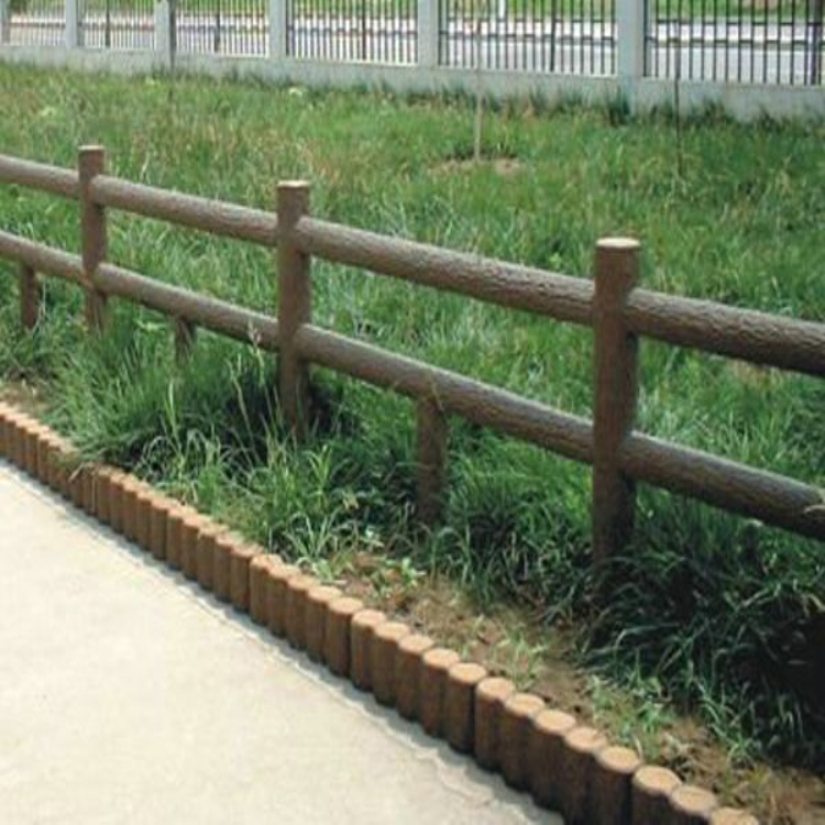 郑州仿木栏杆专业厂家 仿木艺术护栏定制
