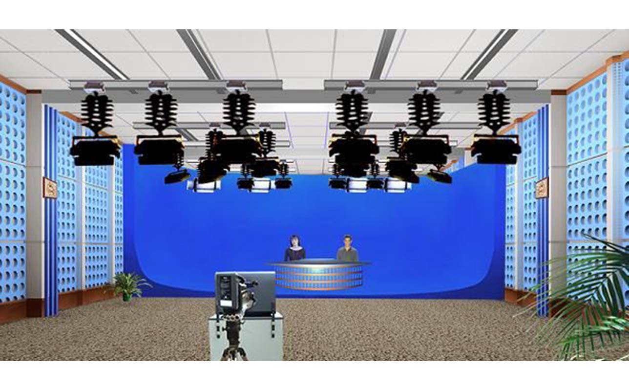 专业电视虚拟演播室灯光方案 校园演播室灯光设计方案 演播室设计