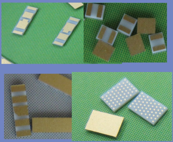 沈阳射频微波毫米波光通讯LED普通型薄膜陶瓷垫块，HTCC陶瓷薄膜电路