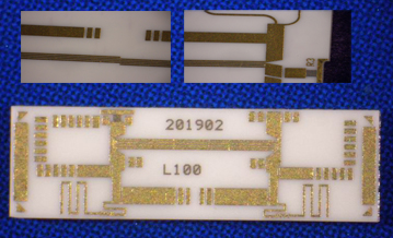 射频微波毫米波氧化铝电路，氧化铝金属薄膜陶瓷电路 LTCC耦合器