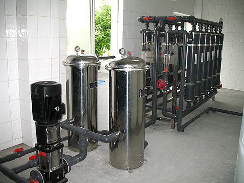净泉环保1t/h单双较反渗透设备 纯净水设备 桶装水设备