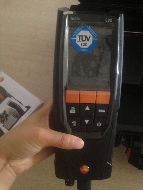 德国德图310进化版 testo 320燃烧效率分析仪