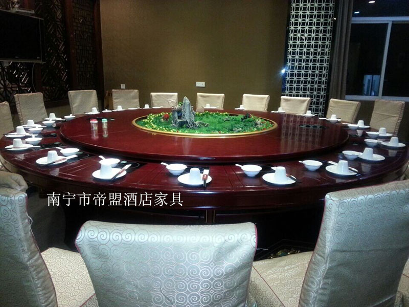 南宁市酒店家具餐厅电动餐桌椅批发价