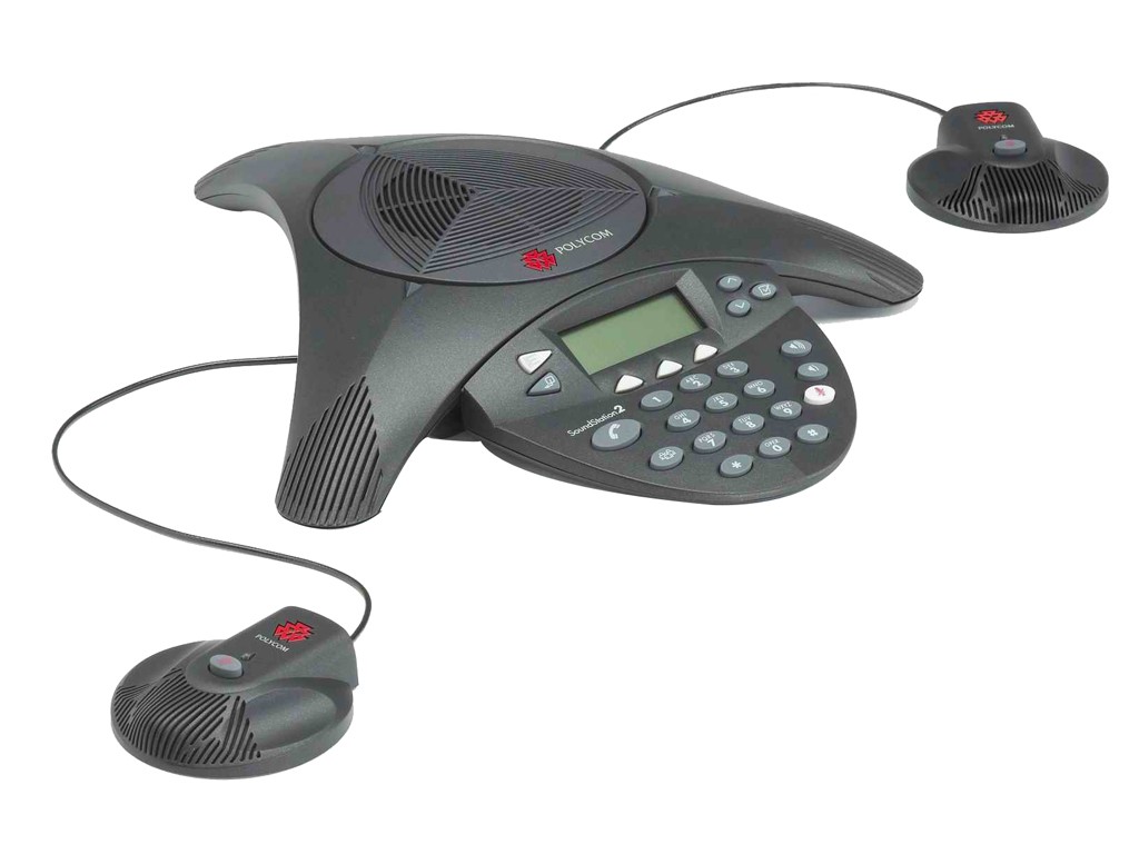 宝利通 POLYCOM 会议电话SoundStation 2 扩展型 音视频会议系统电话机办公固定电话机座 八爪鱼电话