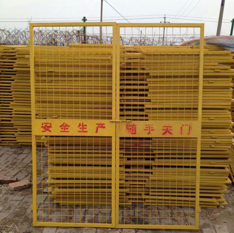 工地建筑防护栏基坑围栏网电梯安全防护