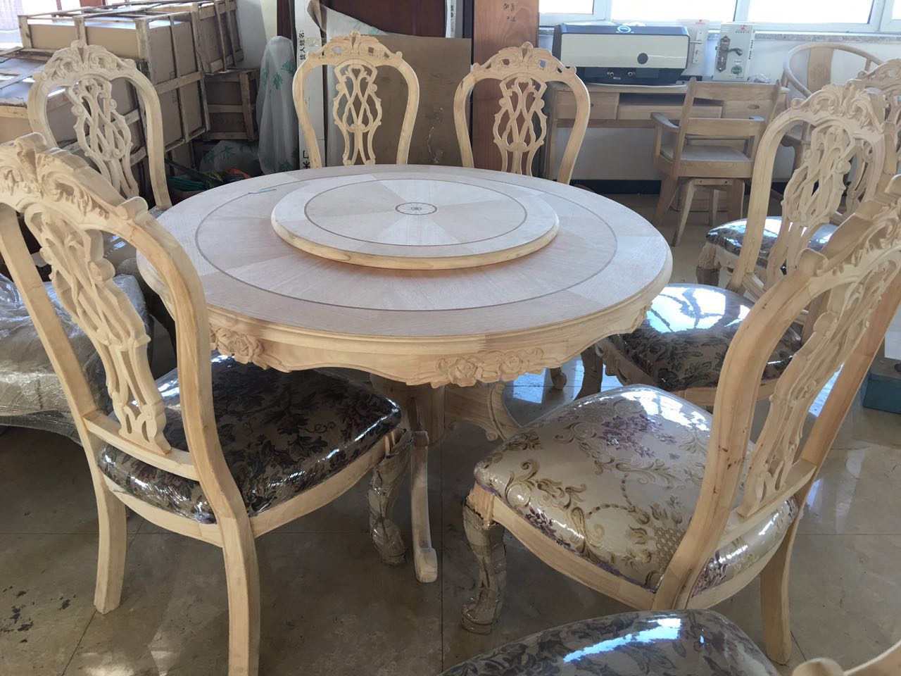 鸡东专业加工制作餐桌椅成套家具 鸡东厂家供应水曲柳实木木材