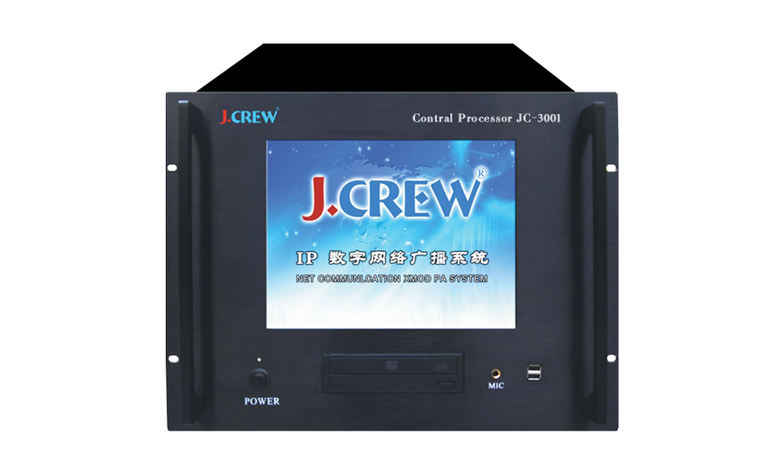 杰酷jcrew IP网络广播总控服务器JC-3001