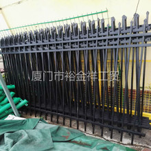厂家直销小区厂区锌钢护栏 隔离栅栏 铁艺栏杆 热镀锌钢围墙护栏