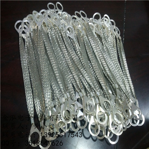 广东厂 铜编织导电带型号规格 铜软编织带