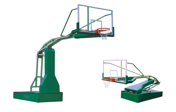 天津室外篮球架耐磨度高的仿液压篮球架出售