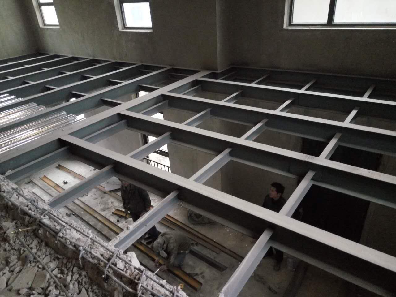 北京专业搭建钢结构阁楼钢结构隔层楼板搭建
