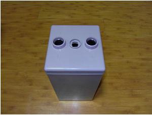 生产销售塑胶电池盒平口物料盒塑胶高脚电池盒配件盒