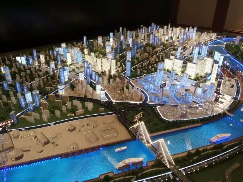 深圳建筑模型公司--深圳工业规划模型，城市规划模型-智能会展模型