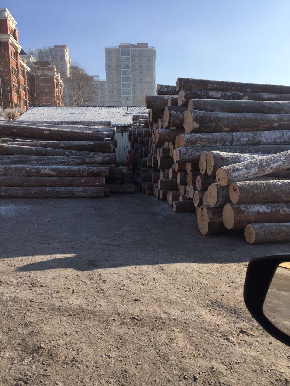 绥芬河白松原材料加工定制板材口料 绥芬河厂家直销白松实木板防腐木