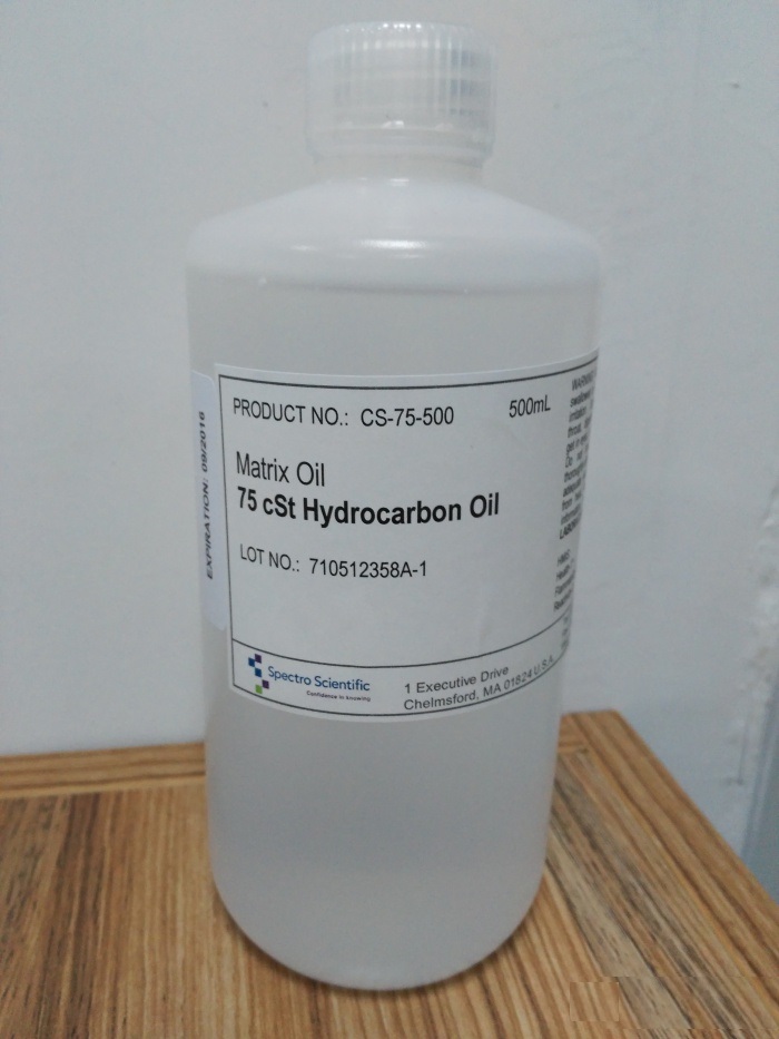 斯派**Spectroil M系列、Q100油料光谱分析仪用标准试剂0#标油：CS-75-500