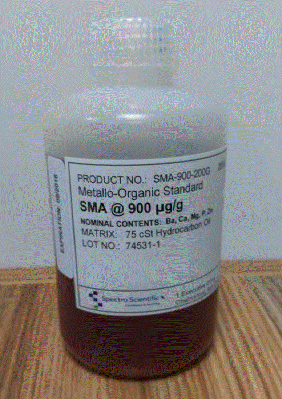 斯派**Spectroil M系列、Q100油料光谱分析仪用标准试剂900#标油：SMA-900-200G