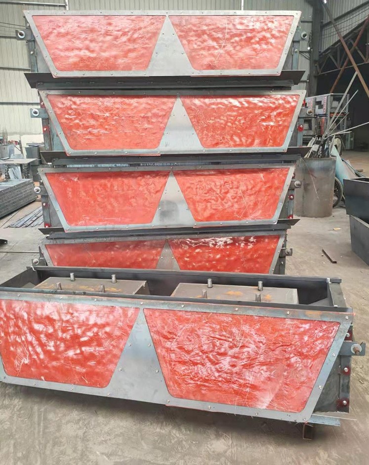 京伟混凝土预制遮板模具铁路桥梁F型遮板模具生产厂家