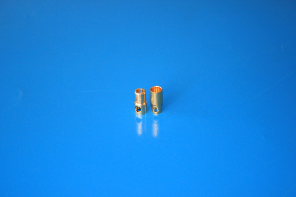 6.0mm镀金公母香蕉插头电池电调金插 航模插头