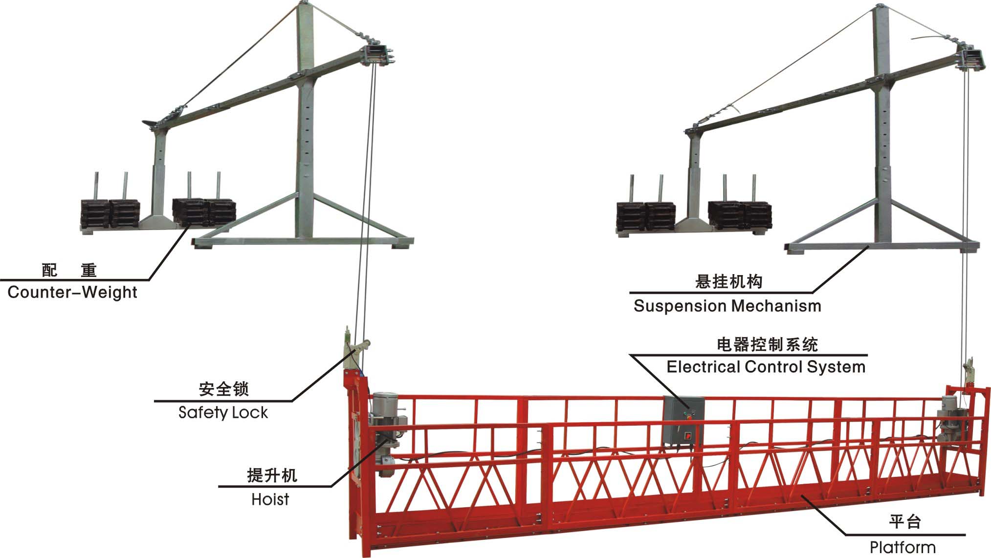 专注广州吊篮的生产研发，使用寿命长，广州吊篮