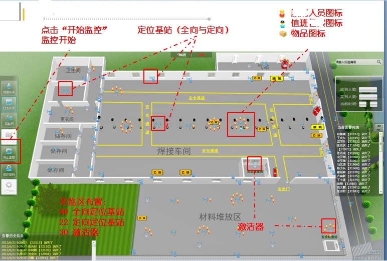 南京威尔通 WRT-ASTV2 RFID智能定位系统 人员区域实时定位系统 RFID人员感知定位系统