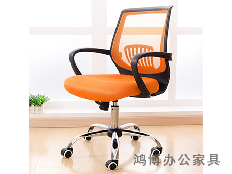 弓形网布椅办公会议椅电脑椅职员椅人体工 透气网布椅软座椅