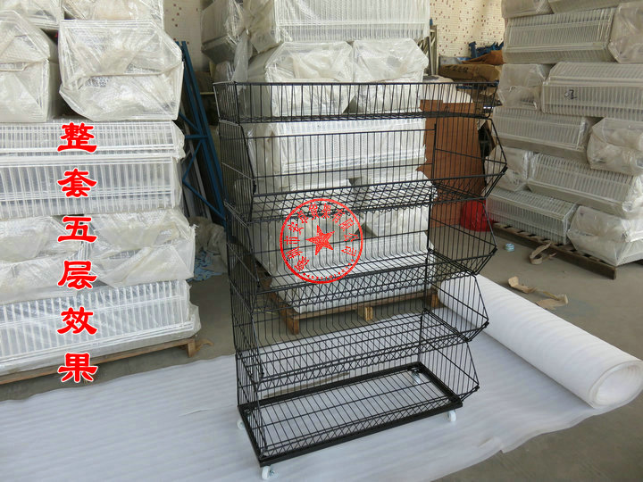 深圳超市小便利店可移动斜口篮特产零食展示货架铁网喷塑散装叠笼