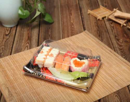 长方形寿司盒定制 批发一次性寿司盒