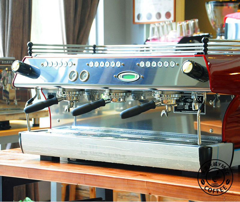 供应深圳咖啡机现货la marzocco fb80三头电控商用半自动咖啡机