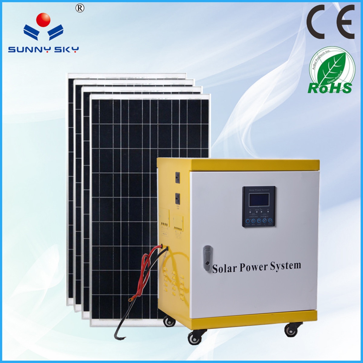 太阳能光伏发电系统3KW 家用光伏太阳能发电系统