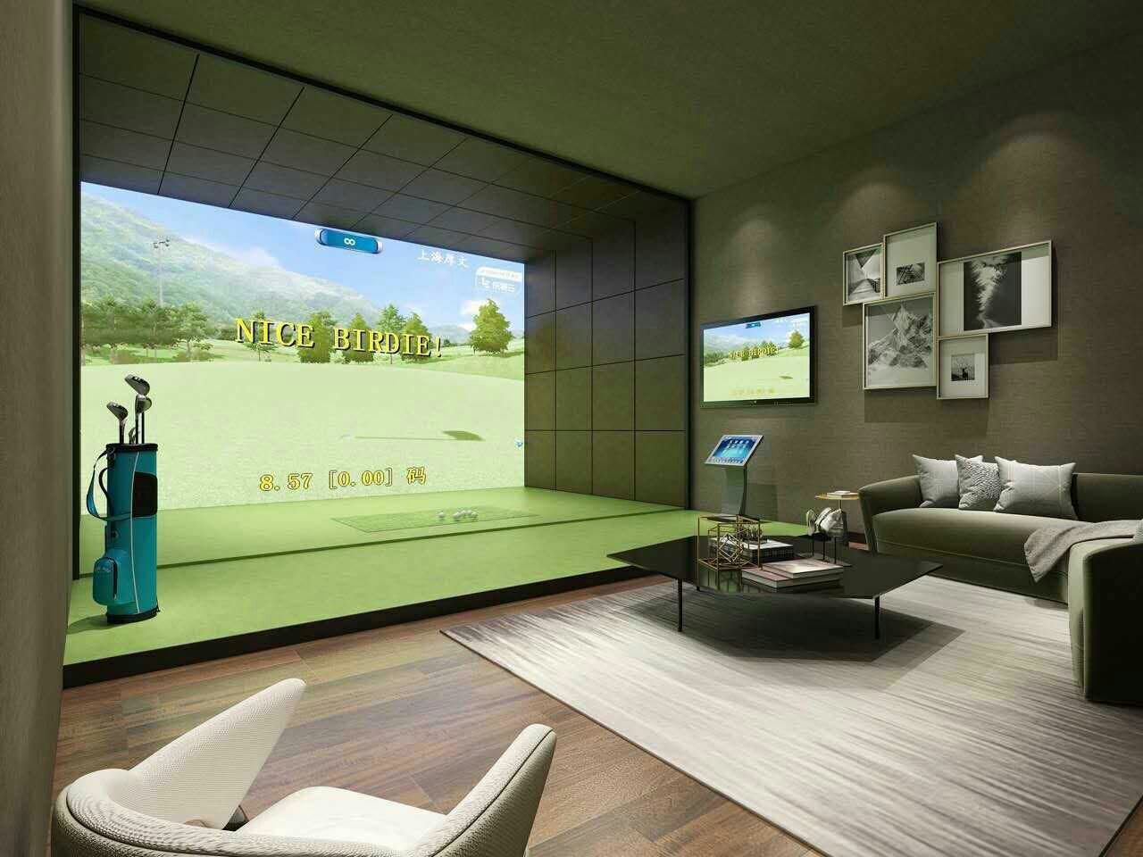 室内高尔夫-瑞澎智能科技-高尔夫模拟器