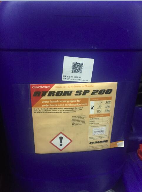 供应德国ZESTRON ATRON SP200水基清洗剂