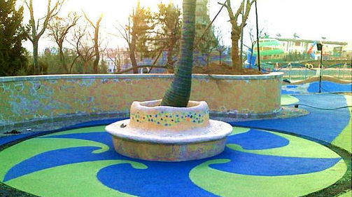 彩色透水地坪做法 自动吸水停车场添加剂 透水砖强固剂