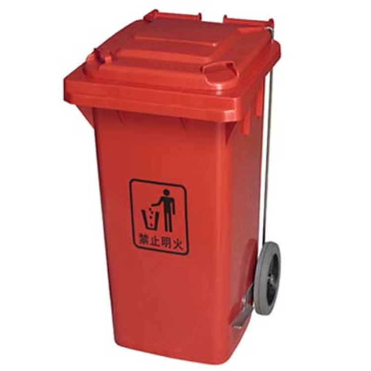 厂家直销 塑料环保垃圾桶 新料分类垃圾桶 120L垃圾桶